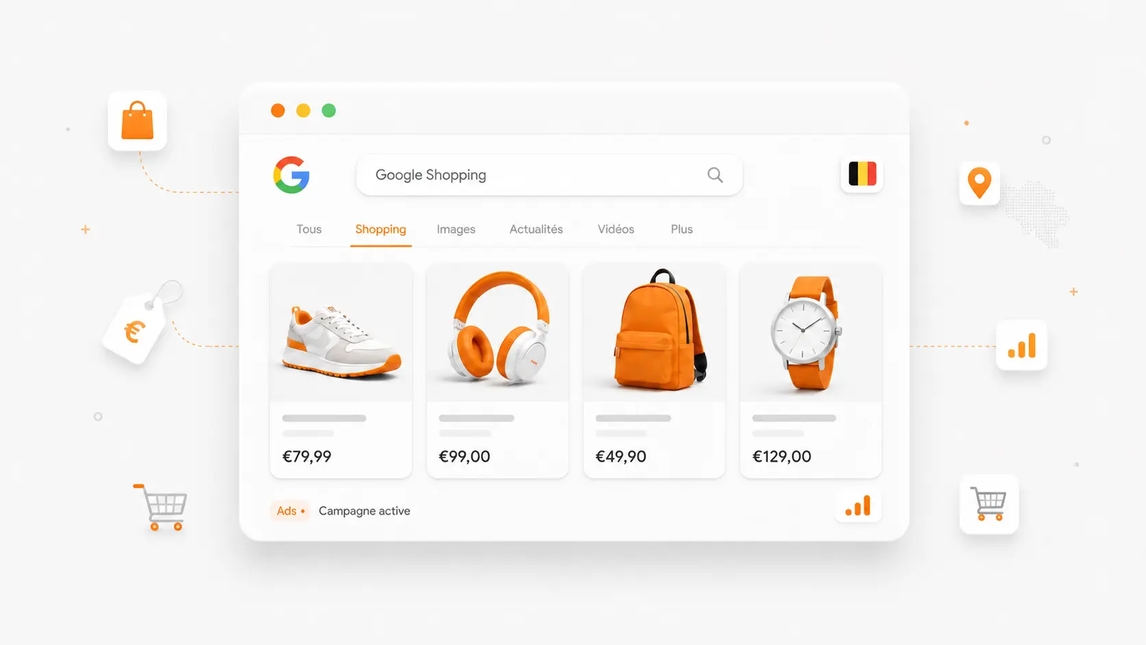 Google Shopping Ads : comment lancer tes campagnes en Belgique