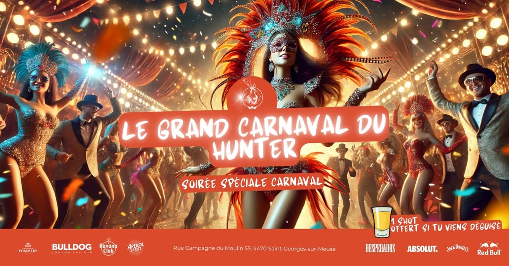 Visuel publicitaire takeaway The Hunter pour les commandes à emporter