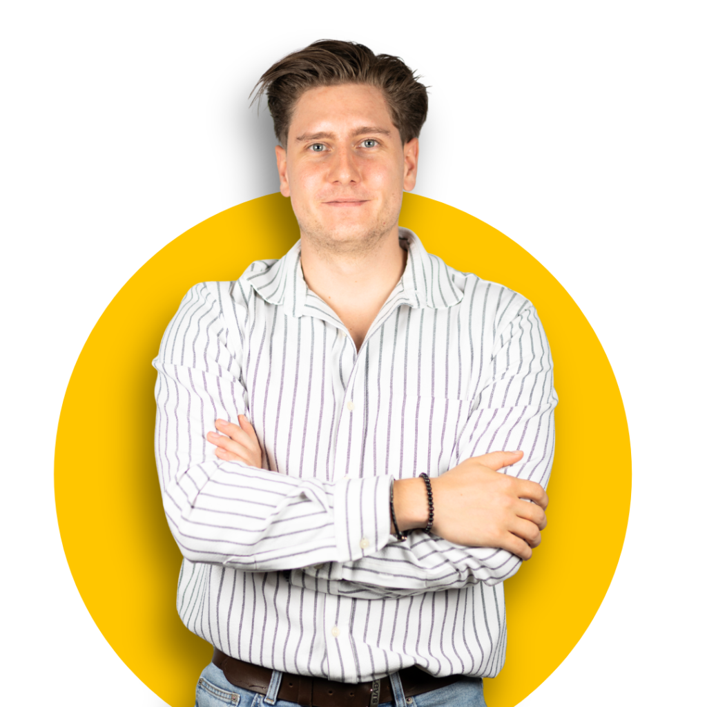 Dorian, fondateur de l'agence Yelram à Liège