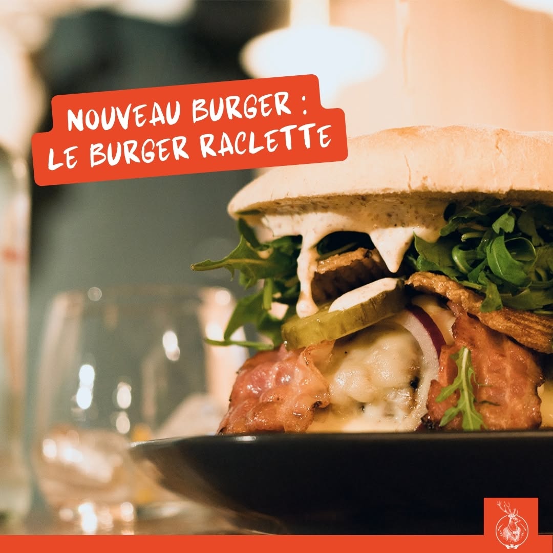 Burger raclette du Hunter, shooting et cr&eacute;ation Yelram
